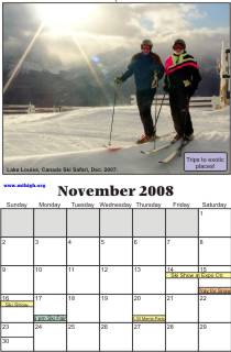 Mt. High wall calendar