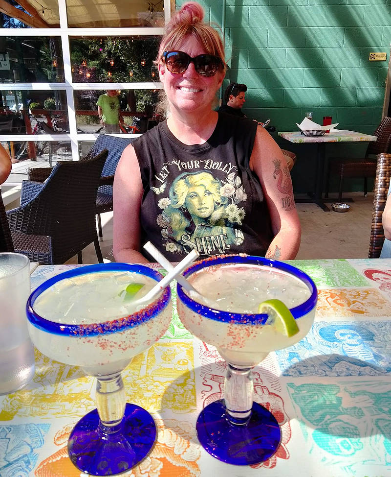 Tammy and the margaritas.