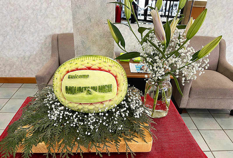 Welcoming watermelon