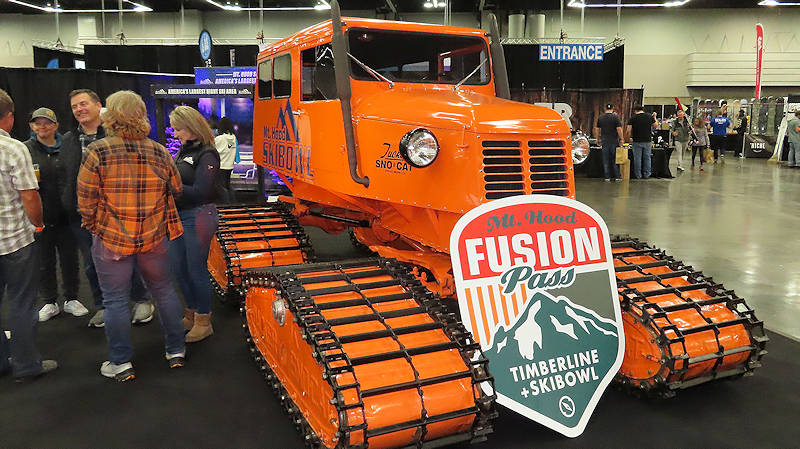 Tuvker snowvcat and Fusion Pass