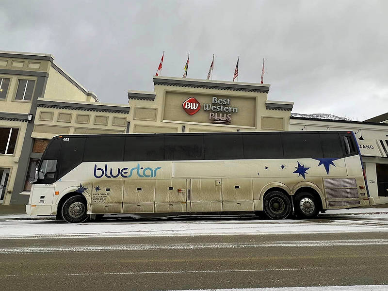 Bus and hotel in Nelson