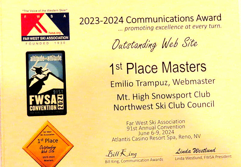 Webmaster award