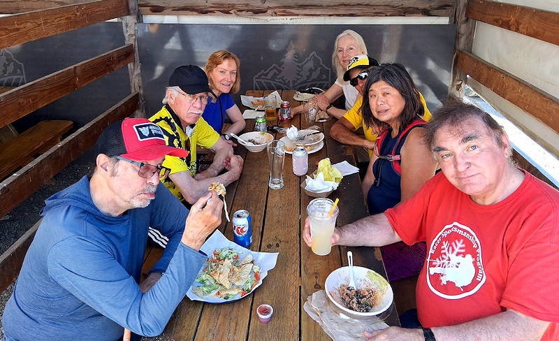 Burnt bridge lunch