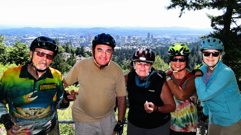 View from Pittock Mansion