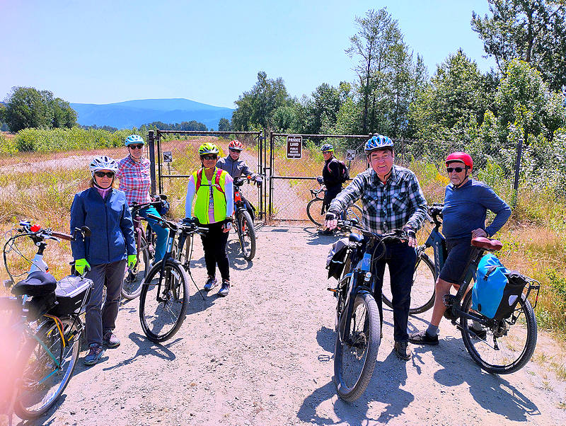 End of dike trail