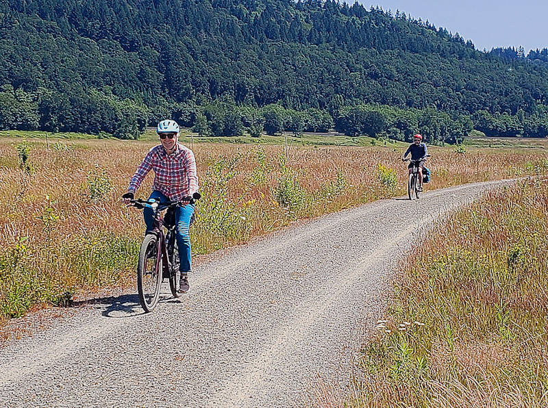 Gerald leading the group
