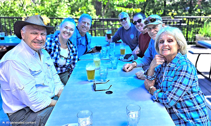 Highway Cleanup lunch