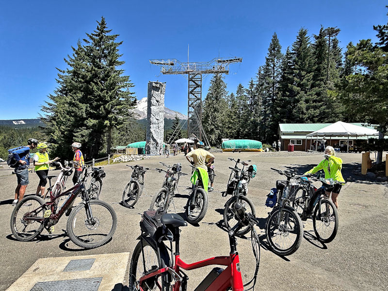 Bathroom break at Mt. Hood Skibowl