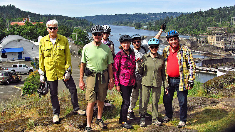 Trolley trail ride in Oregon City
